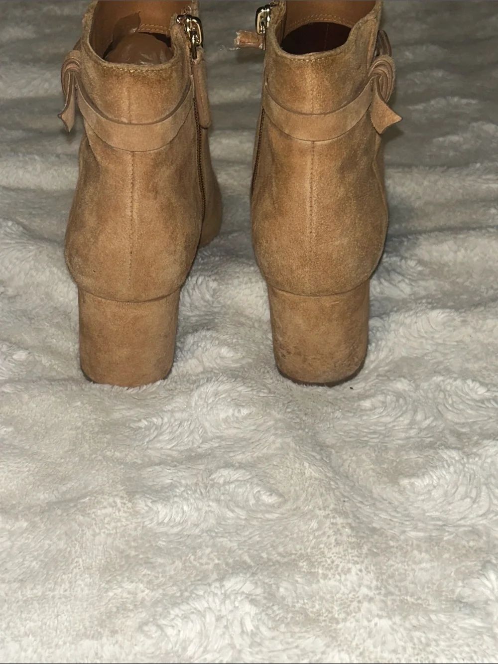 kate spade suede ankle